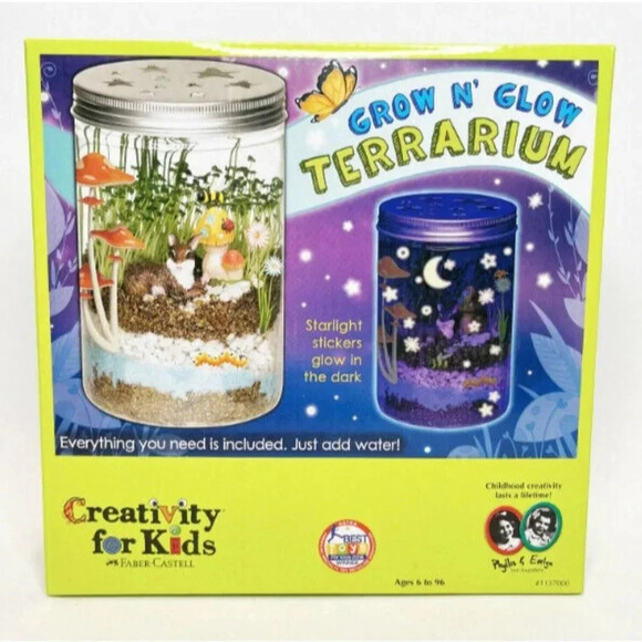 Creativity for Kids Grow N Glow Terrarium - 1137000 Brand - Picture 1 of 4